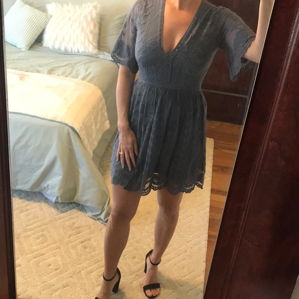 Socialite Lace Mini Dress